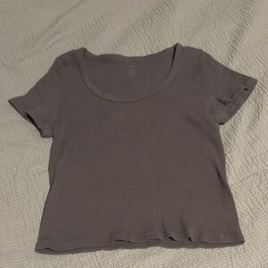 Brandy Melville Gray Tee